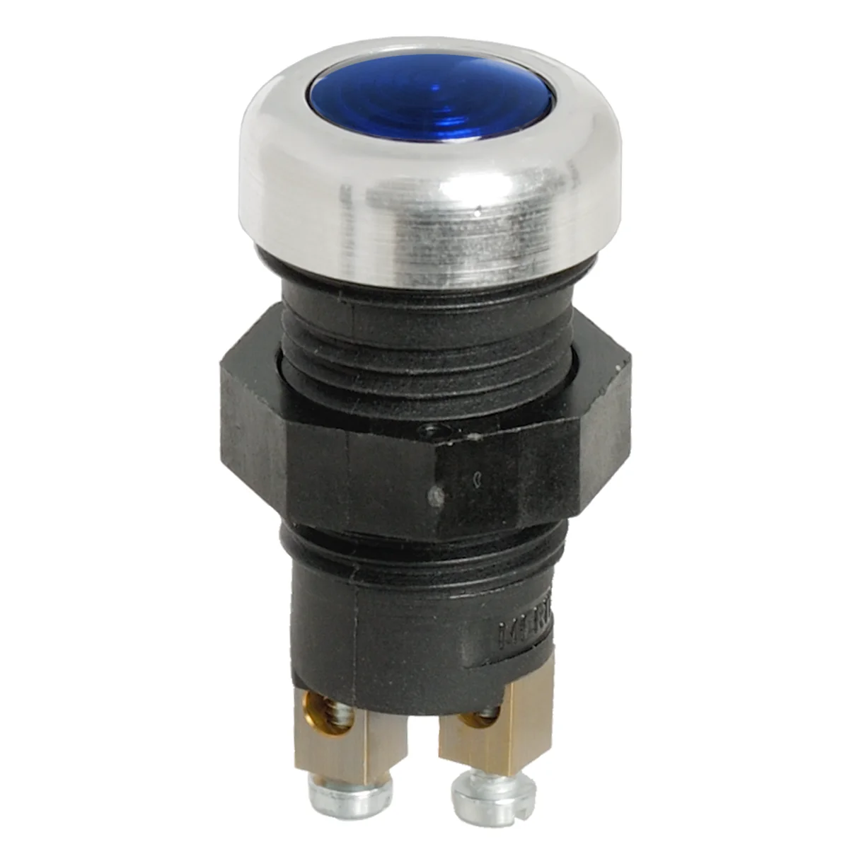 Kontrollampe Blå, Metall