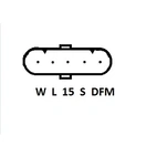 Spændingsregulator 24V Mitsub.kode 565